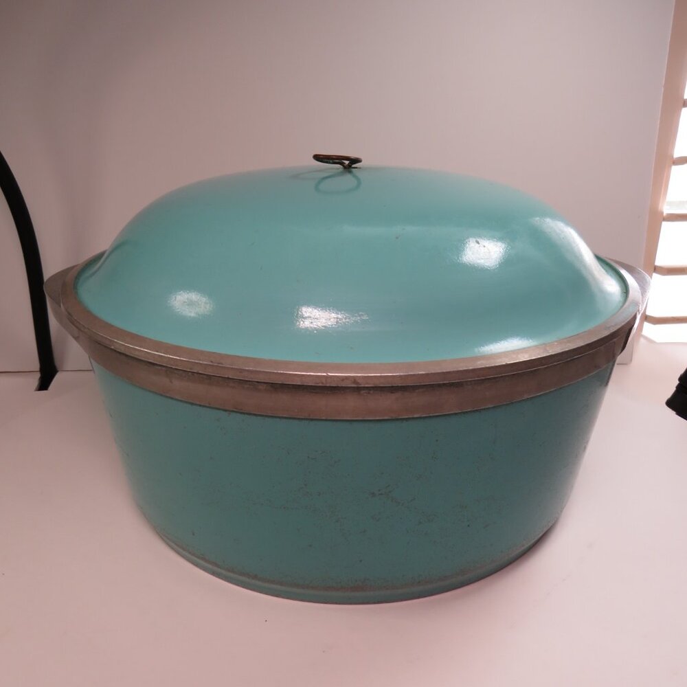 Vintage Club Aluminum Dutch Oven 4.5 Quart READ ALL